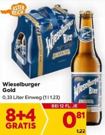 Billa Wieselburger Gold 0,33 Liter 0,33 Liter Einweg (11 1.23) Angebot