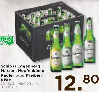 Unimarkt Schloss Eggenberg Märzen, Hopfenkönig, Radler oder Freibier Kiste 20 x 0.33 L Angebot