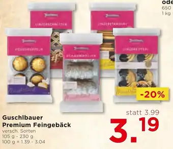 Unimarkt Guschlbauer Premium Feingebäck 105 g- 230 g Angebot
