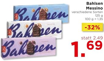 Unimarkt Bahlsen Messino verschiedene Sorten 125 g Angebot