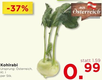 Unimarkt Kohlrabi Ursprung: Österreich, KI. I per Stk. Angebot