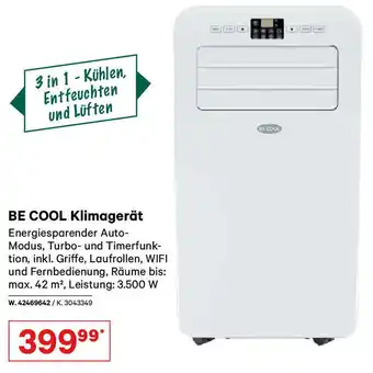 Lagerhaus BE COOL Klimagerät Angebot