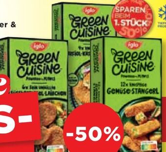 Unimarkt Green cuisine Angebot