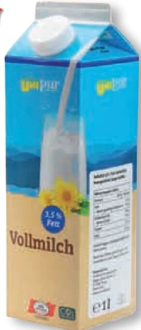 Unimarkt Vollmilch Angebot