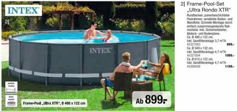 Hagebau Frame-Pool ,,Ultra XTR", Ø 488 x 122 cm Angebot