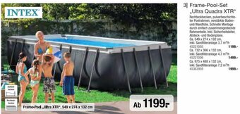 Hagebau INTEX® Frame-Pool ,Ultra XTR", 549 x 274 x 132 cm Angebot