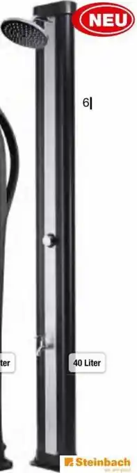 Hagebau Solardusche Classic" 40 Liter Angebot