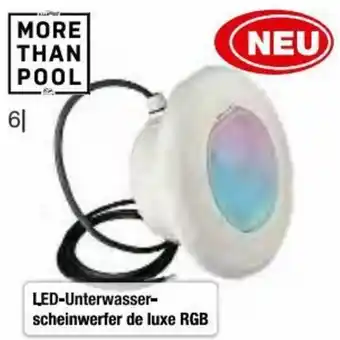 Hagebau LED-Unterwasserscheinwerfer de luxe RGB Angebot