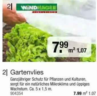Hagebau Gartenvlies ca. 5 x 1,5 m Angebot