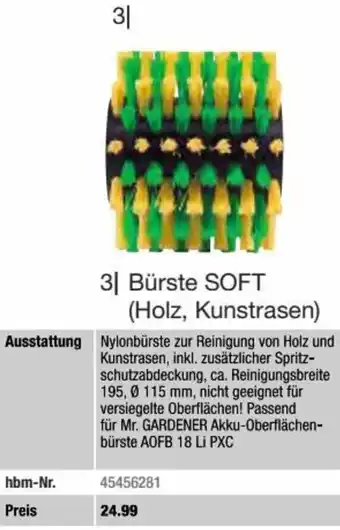 Hagebau Bürste SOFT Angebot