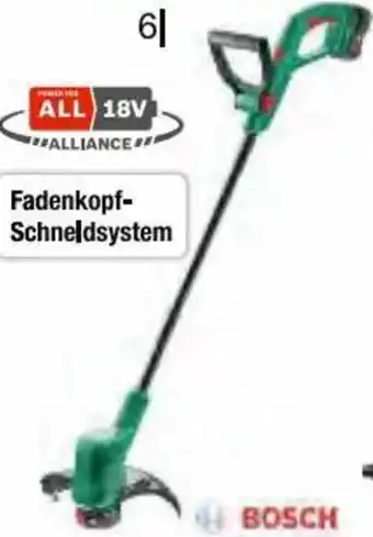 Hagebau BOSCH Akku- Rasentrimmer EasyGrassCut 18V-230 Angebot