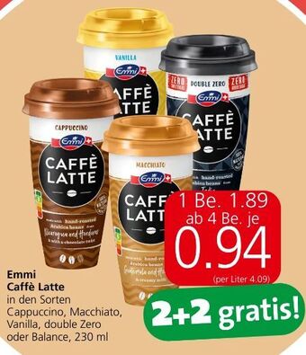 Eurospar Caffe latte Angebot