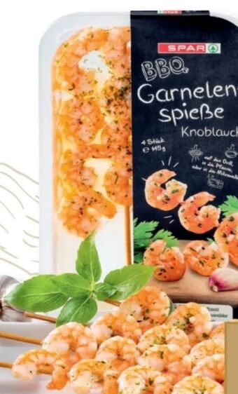 SPAR Gourmet Bbq garnelenspieße Angebot