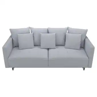 XXXLutz Schlafsofa in webstoff hellgrau Angebot