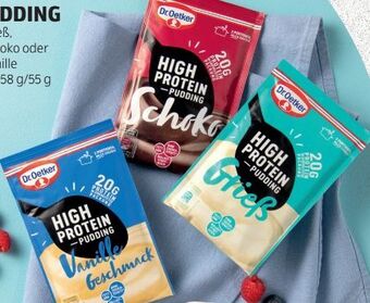 Hofer High protein pudding Angebot