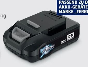 Hofer Akku 20 v Angebot