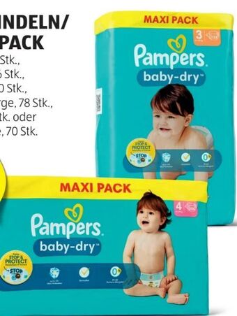Hofer Baby-dry windeln Angebot