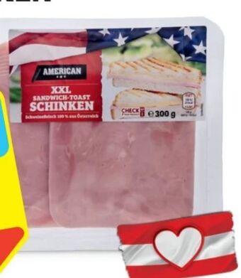 Hofer Xxl sandwich toastschinken Angebot