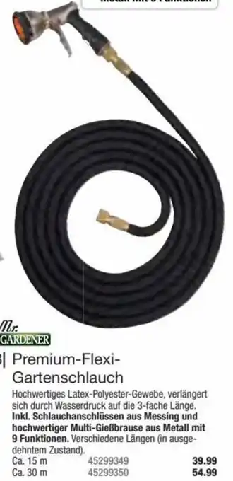 Hagebau Mr. GARDENER Premium-Flexi- Gartenschlauch Ca. 15 m Angebot