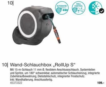 Hagebau Wand-Schlauchbox ,,RollUp S" Angebot