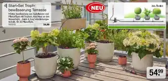 Hagebau Gardena Start-Set Tropf- bewässerung Terrasse Angebot