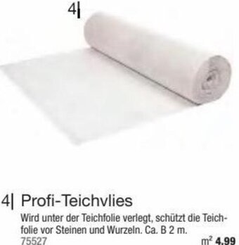 Hagebau Profi-Teichvlies Angebot