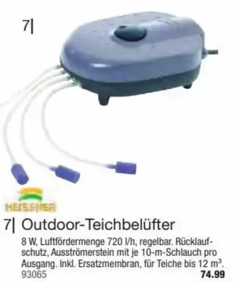 Hagebau Outdoor-Teichbelüfter Angebot