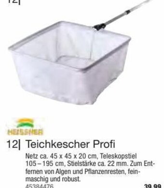Hagebau Teichkescher Profi Angebot