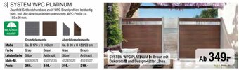 Hagebau SYSTEM WPC PLATINUM Angebot