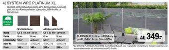 Hagebau SYSTEM WPC PLATINUM XL Angebot