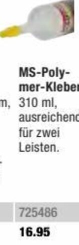Hagebau MS-Poly- mer-Kleber 310 ml Angebot