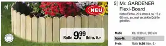 Hagebau Mr. GARDENER Flexi-Board Angebot
