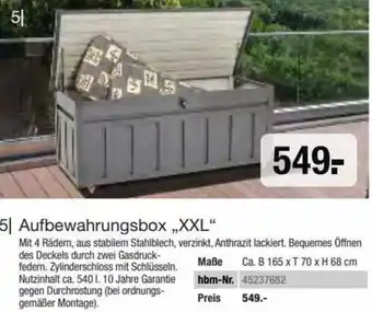 Hagebau Aufbewahrungsbox ,,XXL" Angebot