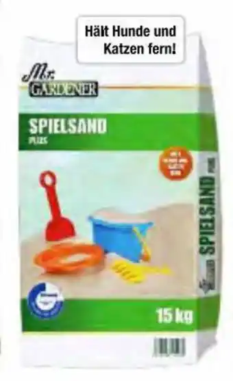 Hagebau Mr. GARDENER Spielsand Plus Angebot