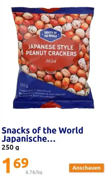 Action Snacks of the World Japanische... 250 g Angebot