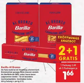 Interspar Barilla Al Bronzo 400-g Angebot