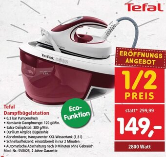 Interspar Tefal Dampfbügelstation Angebot
