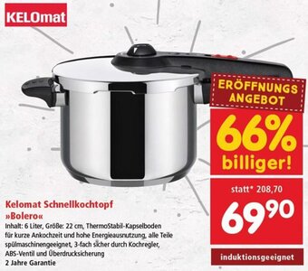 Interspar Kelomat Schnellkochtopf >>Bolero<<< Angebot