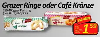 Wurstico Grazer Ringe oder Café Kränze 250-400g per Packung Angebot