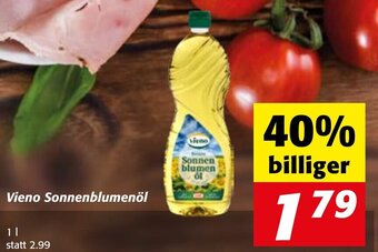 Strasser Markt Vieno Sonnenblumenöl 1 l Angebot