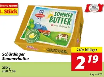 Strasser Markt Schärdinger Sommerbutter 250 g Angebot