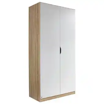 XXXLutz Drehtürenschrank in weiß, sonoma eiche Angebot