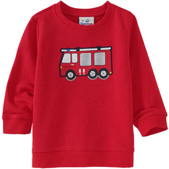 Ernsting's family Kinder sweatshirt mit feuerwehr-applikation Angebot