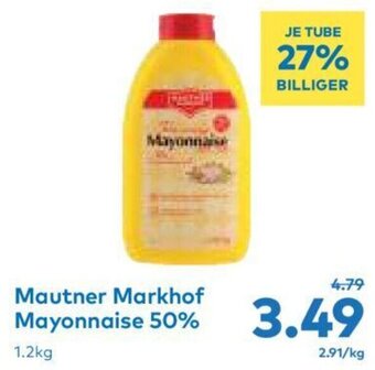 T&G Mautner Markhof Mayonnaise 50% 1.2kg Angebot
