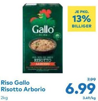 T&G Riso Gallo Risotto Arborio 2kg Angebot