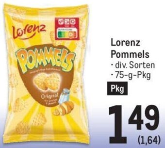 Metro Lorenz Pommels - div. Sorten . 75-g-Pkg Angebot