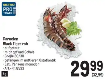 Metro Garnelen Black Tiger roh Angebot