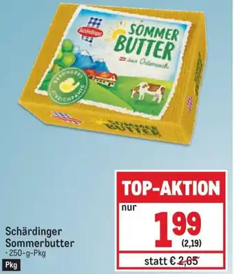 Metro Schärdinger Sommerbutter -250-g-Pkg Pkg Angebot