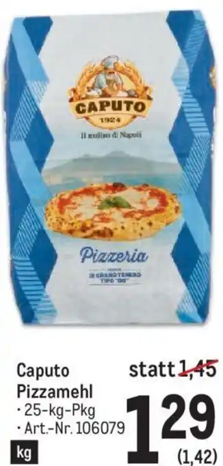 Metro Caputo Pizzamehl • 25-kg-Pkg Angebot