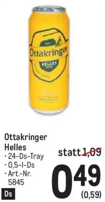 Metro Ottakringer Helles .24-Ds-Tray Angebot
